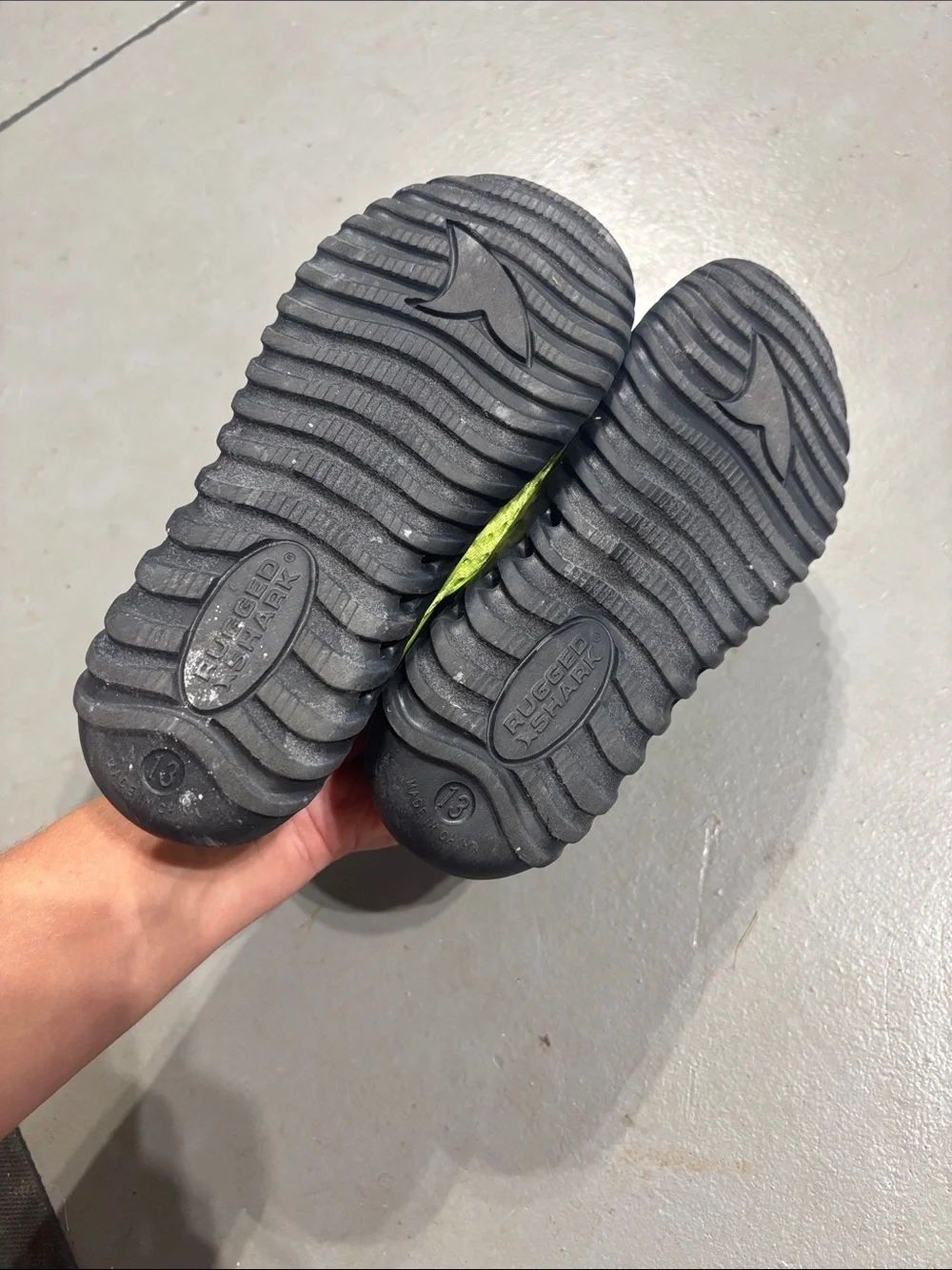 Kids Neon Yellow Slip-On Water Shoes